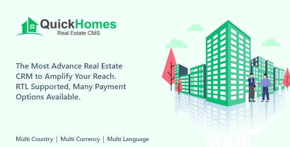 QuickHomes Real Estate Laravel Web Portal